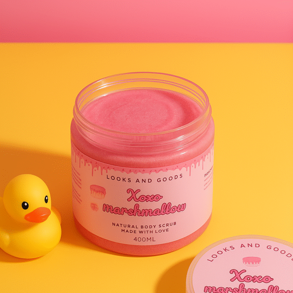 XOXO marshmallow body scrub
